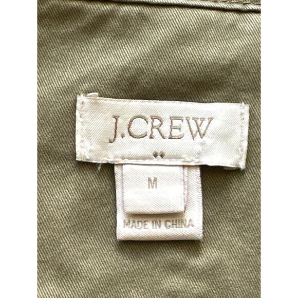 J CREW Military Green Gorpcore Streetwear Utility wear Zip Jacket M - Picture 11 of 16